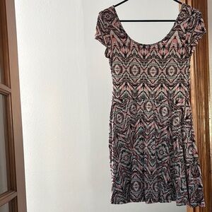 Geometric Patterned Dress